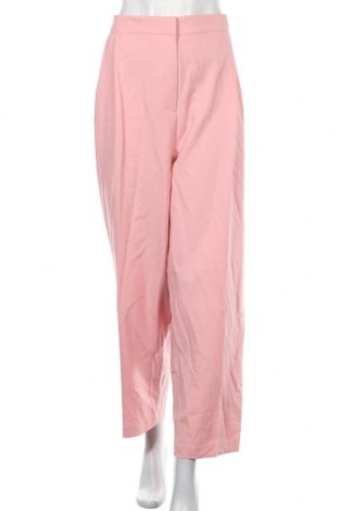Дамски панталон ASOS, Размер XXL, Цвят Розов, 100% полиестер, Цена 32,20 лв.