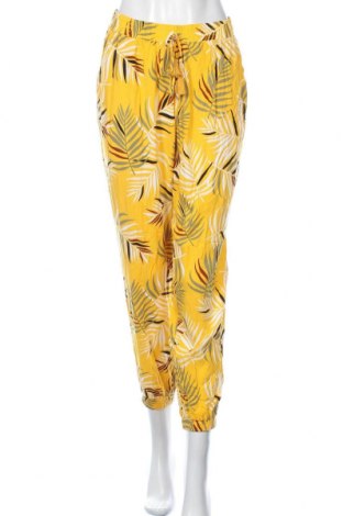 Дамски панталон Colloseum, Размер XL, Цвят Жълт, Вискоза, Цена 18,38 лв.