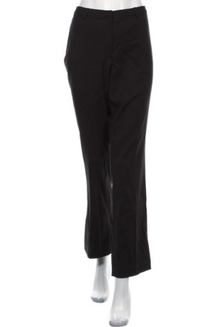Дамски панталон H&M, Размер XL, Цвят Черен, 63% полиестер, 33% вискоза, 4% еластан, Цена 9,19 лв.