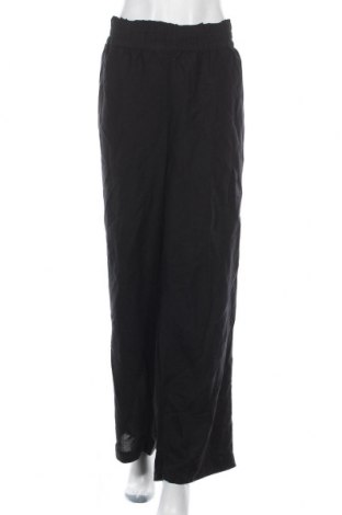 Дамски панталон H&M, Размер XL, Цвят Черен, 55% лен, 45% вискоза, Цена 35,00 лв.