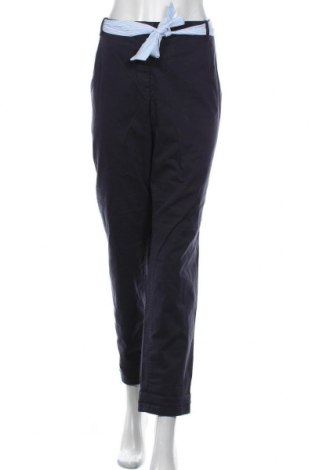 Дамски панталон Triangle By s.Oliver, Размер XL, Цвят Син, 98% памук, 2% еластан, Цена 34,75 лв.