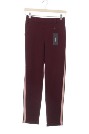 Дамски панталон Vero Moda, Размер XS, Цвят Червен, Цена 48,65 лв.