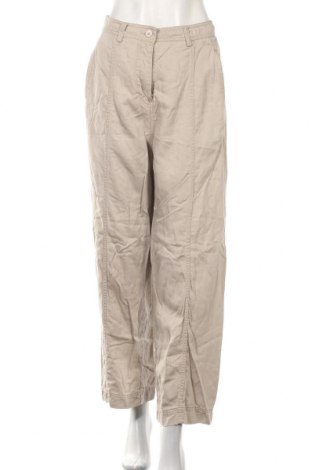 Дамски панталон Weekday, Размер M, Цвят Бежов, Лиосел, Цена 11,03 лв.