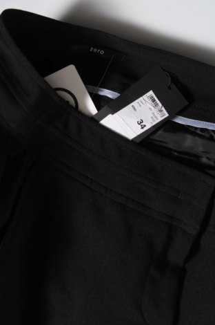Γυναικείο παντελόνι Zero, Μέγεθος XS, Χρώμα Μαύρο, 78% πολυεστέρας, 18% βισκόζη, 4% ελαστάνη, Τιμή 28,66 €