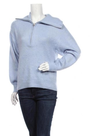 Дамски пуловер ASOS, Размер XS, Цвят Син, 76% акрил, 21% полиестер, 3% еластан, Цена 43,20 лв.