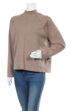 Дамски пуловер Ahlens, Размер M, Цвят Кафяв, 50% памук, 40% акрил, 10% полиамид, Цена 33,60 лв.