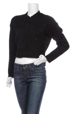 Дамски пуловер Collusion, Размер S, Цвят Черен, 62% полиестер, 38% акрил, Цена 50,40 лв.