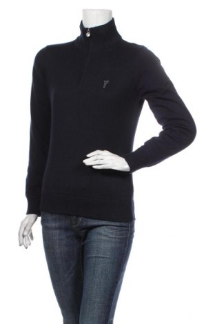 Дамски пуловер Golfino, Размер S, Цвят Син, 90% памук, 10% кашмир, Цена 261,75 лв.