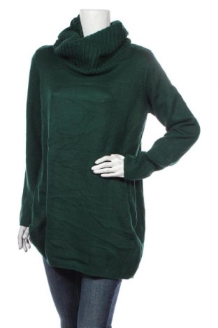 Дамски пуловер H&M, Размер L, Цвят Зелен, Акрил, Цена 33,60 лв.
