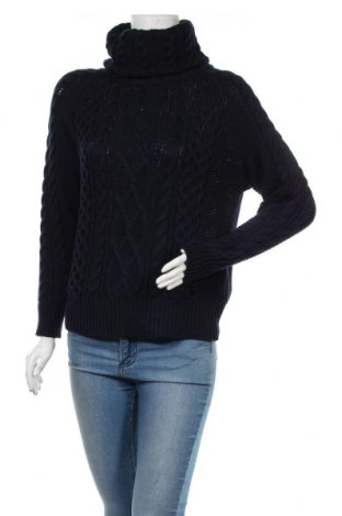 Дамски пуловер Miss Milla, Размер M, Цвят Син, 50% памук, 50% акрил, Цена 33,60 лв.