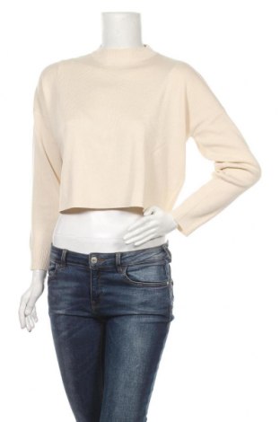 Дамски пуловер Missguided, Размер M, Цвят Бежов, 70% вискоза, 30% полиамид, Цена 59,25 лв.
