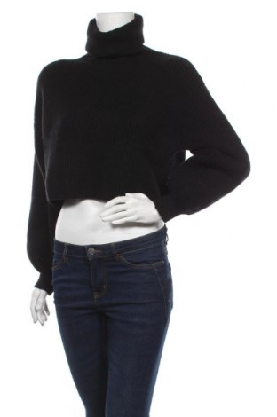 Дамски пуловер Monki, Размер S, Цвят Черен, 64% полиестер, 30% акрил, 6% вълна, Цена 51,75 лв.