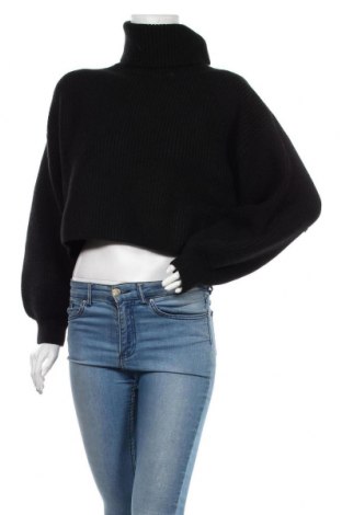 Дамски пуловер Monki, Размер M, Цвят Черен, 64% полиестер, 30% акрил, 6% вълна, Цена 49,50 лв.