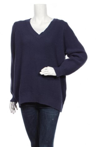 Дамски пуловер S.Oliver, Размер XL, Цвят Син, 80% памук, 20% полиестер, Цена 104,25 лв.