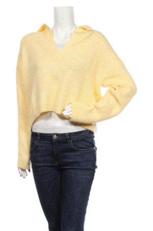 Дамски пуловер Topshop, Размер S, Цвят Жълт, 79% акрил, 21% полиестер, Цена 53,40 лв.