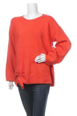 Дамски пуловер Triangle By s.Oliver, Размер XL, Цвят Оранжев, 60% акрил, 29% полиамид, 8% вълна, 3% еластан, Цена 119,25 лв.
