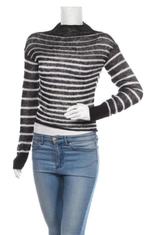 Дамски пуловер Weekday, Размер S, Цвят Черен, 50% полиамид, 50% вълна, Цена 53,40 лв.