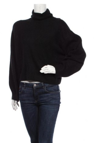 Дамски пуловер Weekday, Размер S, Цвят Черен, Вълна, Цена 71,40 лв.