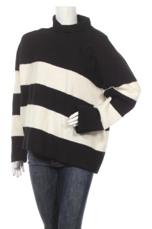 Дамски пуловер Weekday, Размер L, Цвят Черен, 73% вълна, 27% полиамид, Цена 53,40 лв.