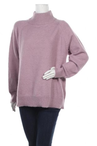 Дамски пуловер Zign, Размер L, Цвят Лилав, 52% полиестер, 23% полиакрил, 12% вълна, 122% полиамид, 1% еластан, Цена 66,75 лв.