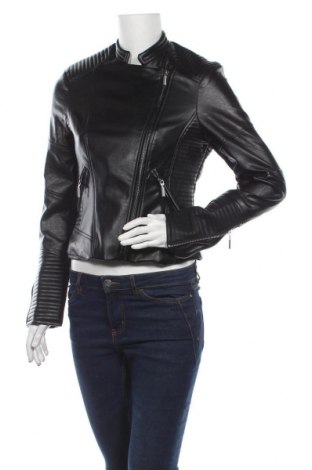 Dámska kožená bunda  Esmara, Veľkosť S, Farba Čierna, Eko koža , Cena  17,69 €