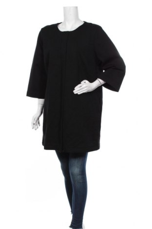 Дамско палто Madeleine, Размер M, Цвят Черен, 95% вискоза, 5% еластан, Цена 62,58 лв.