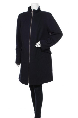 Γυναικείο παλτό S.Oliver Black Label, Μέγεθος XL, Χρώμα Μπλέ, 70% μαλλί, 24% πολυεστέρας, 6% πολυαμίδη, Τιμή 50,13 €