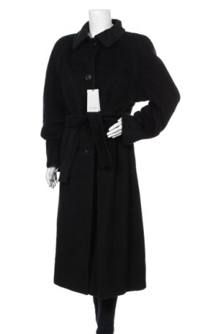 Дамско палто Trussardi, Размер XXL, Цвят Черен, Вълна, Цена 674,25 лв.