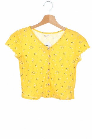 Kinder Shirt H&M, Größe 10-11y/ 146-152 cm, Farbe Gelb, Baumwolle, Preis 9,74 €