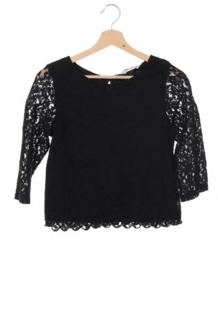 Kinder Shirt H&M, Größe 13-14y/ 164-168 cm, Farbe Schwarz, 99% Polyamid, 1% Elastan, Preis 6,26 €