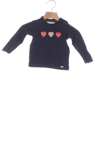 Детска блуза Just For You, Размер 6-9m/ 68-74 см, Цвят Син, 95% памук, 5% еластан, Цена 6,82 лв.