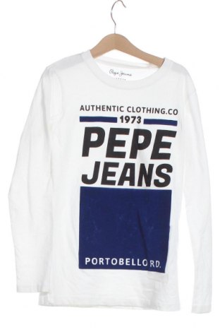 Παιδική μπλούζα Pepe Jeans, Μέγεθος 9-10y/ 140-146 εκ., Χρώμα Λευκό, 100% βαμβάκι, Τιμή 16,60 €