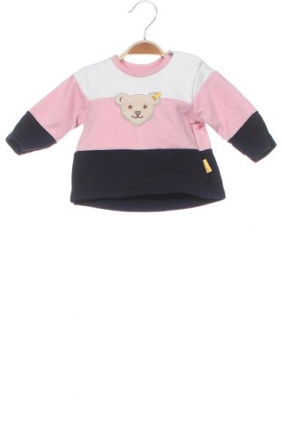 Детска блуза Steiff, Размер 1-2m/ 50-56 см, Цвят Многоцветен, 95% памук, 5% еластан, Цена 15,12 лв.