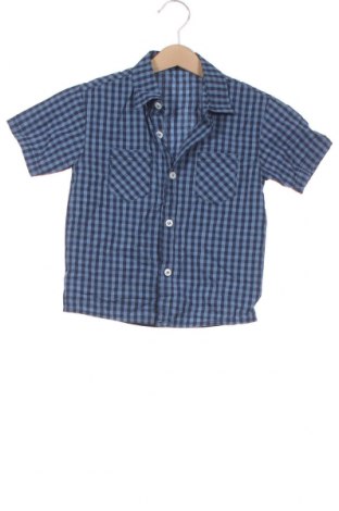 Kinderhemd, Größe 3-4y/ 104-110 cm, Farbe Blau, Baumwolle, Preis 7,30 €