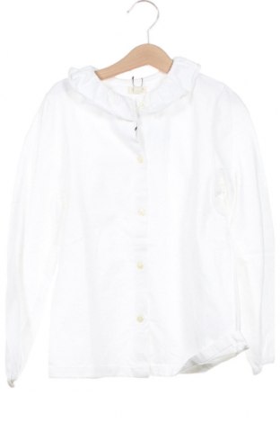 Детска риза Gocco, Размер 7-8y/ 128-134 см, Цвят Бял, Памук, Цена 17,25 лв.