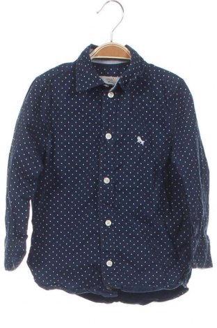 Kinderhemd H&M L.O.G.G., Größe 2-3y/ 98-104 cm, Farbe Blau, Baumwolle, Preis 6,51 €