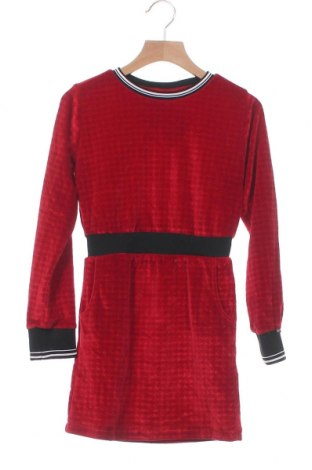 Dětské šaty  WE, Velikost 6-7y/ 122-128 cm, Barva Červená, 93% polyester, 7% elastan, Cena  204,00 Kč