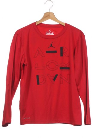 Детска спортна блуза Air Jordan Nike, Размер 12-13y/ 158-164 см, Цвят Червен, Цена 27,93 лв.