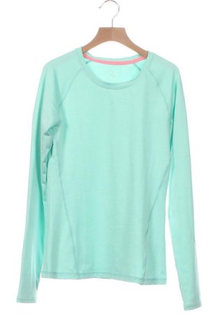 Детска спортна блуза H&M Sport, Размер 12-13y/ 158-164 см, Цвят Зелен, 87% полиестер, 13% еластан, Цена 9,07 лв.