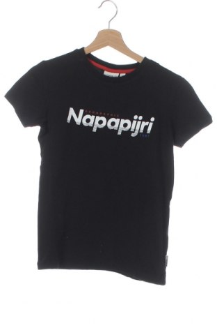 Παιδικό μπλουζάκι Napapijri, Μέγεθος 11-12y/ 152-158 εκ., Χρώμα Μαύρο, Βαμβάκι, Τιμή 23,97 €