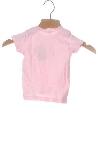 Детска тениска United Colors Of Benetton, Размер 2-3m/ 56-62 см, Цвят Розов, Цена 27,30 лв.
