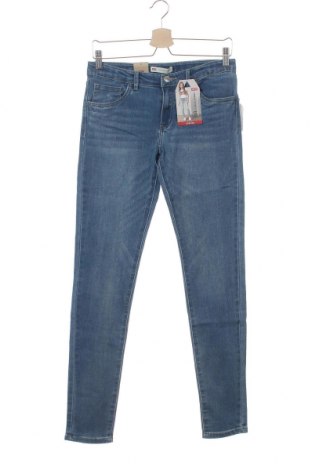 Dziecięce jeansy Levi's, Rozmiar 15-18y/ 170-176 cm, Kolor Niebieski, 80% bawełna, 19% poliester, 1% elastyna, Cena 154,73 zł
