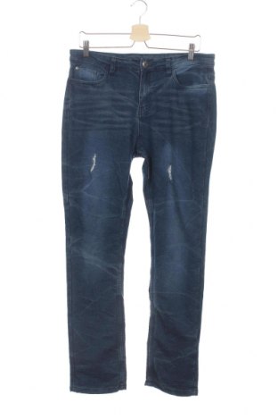 Dziecięce jeansy Y.F.K., Rozmiar 15-18y/ 170-176 cm, Kolor Niebieski, 78% bawełna, 21% poliester, 1% elastyna, Cena 26,87 zł