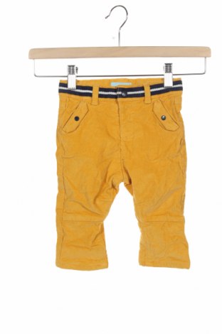 Παιδικό κοτλέ παντελόνι Obaibi, Μέγεθος 9-12m/ 74-80 εκ., Χρώμα Κίτρινο, 97% βαμβάκι, 3% ελαστάνη, Τιμή 6,37 €