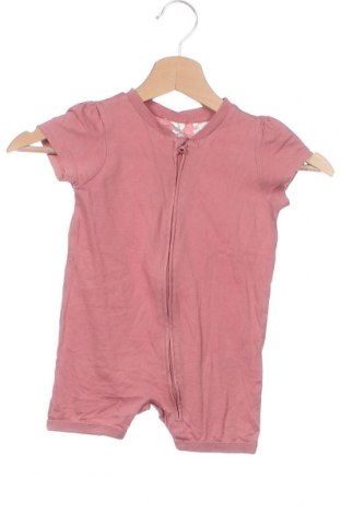 Kinder Overall H&M, Größe 6-9m/ 68-74 cm, Farbe Rosa, Baumwolle, Preis 9,04 €