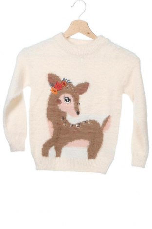 Dziecięcy sweter C&A, Rozmiar 4-5y/ 110-116 cm, Kolor ecru, 56% poliamid, 44%akryl, Cena 105,55 zł