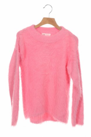 Dziecięcy sweter H&M, Rozmiar 10-11y/ 146-152 cm, Kolor Różowy, Poliamid, Cena 83,16 zł