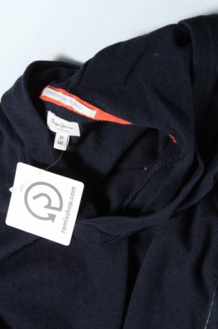 Детски пуловер Pepe Jeans, Размер 9-10y/ 140-146 см, Цвят Син, 94% памук, 3% вълна, 3% кашмир, Цена 73,20 лв.