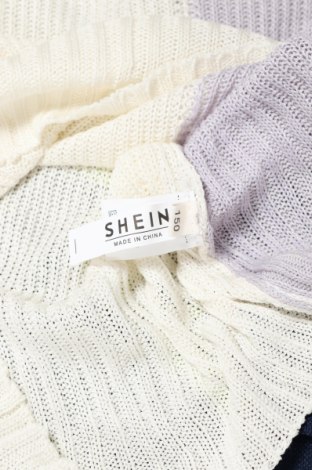 Детски пуловер SHEIN, Размер 10-11y/ 146-152 см, Цвят Бял, Акрил, Цена 10,20 лв.