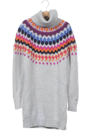 Детски пуловер Tommy Hilfiger, Размер 10-11y/ 146-152 см, Цвят Сив, 60% памук, 32% полиамид, 8% вълна, Цена 39,90 лв.